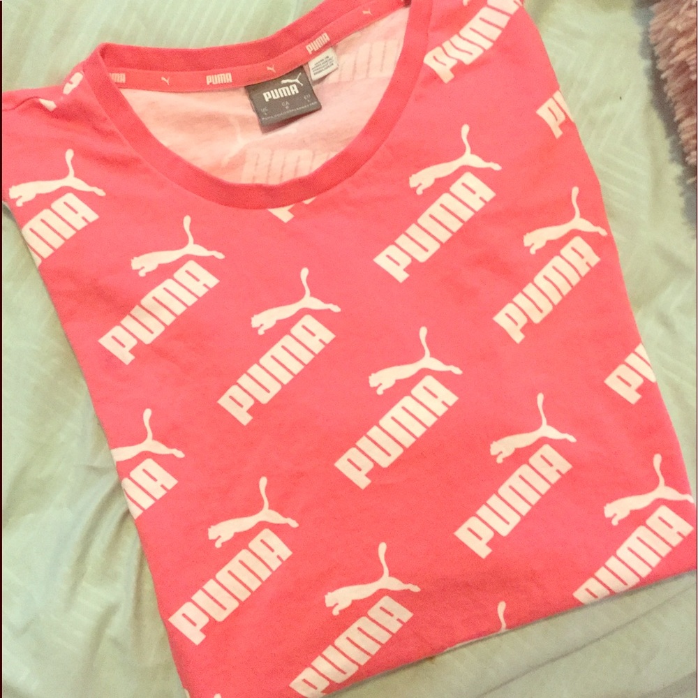 Puma “Over Branded” Logo SS T, Lg, Never Worn💯 - Picture 2 of 6
